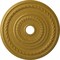 Ekena Millwork Cole Ceiling Medallion (Fits Canopies up to 9 1/8"), 25 3/8"OD x 3 3/8"ID x 1 3/8"P, Pharaohs Gold CM25COPGS - alternate 1